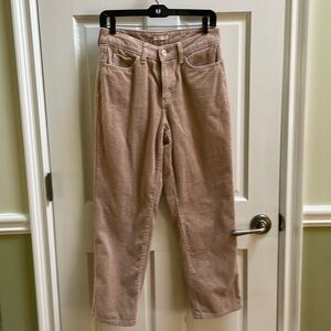 SO Good For Life Corduroy High Rise Straight Pants Size 7/28 Waist